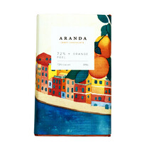 Chocolate + Cáscara de Naranja 70% Cacao Aranda 105 gr.