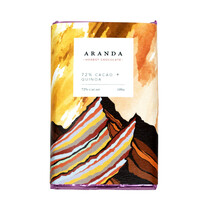 Chocolate + Quinoa 72% Cacao Aranda 100 gr.