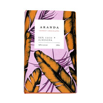 Chocolate de Coco + Almendra 56% Cacao Aranda 105 gr.