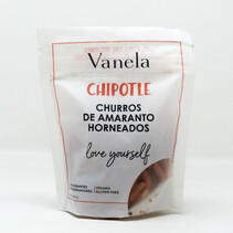 Churros Chipotle de Amaranto Horneados Vanela 60 gr