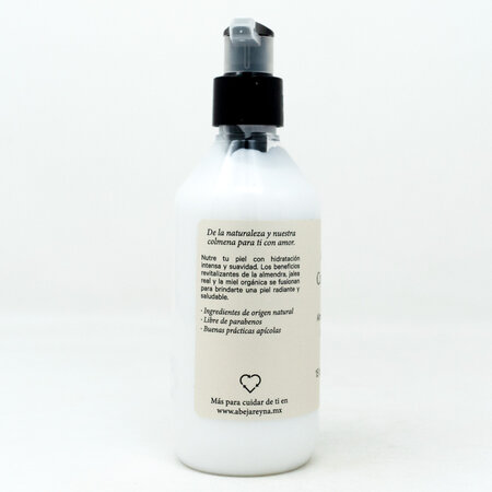 Crema Corporal Almendra + Jalea Real Abeja Reyna 250ml