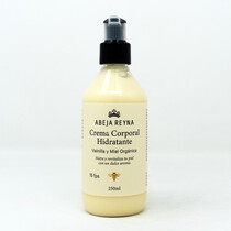 Crema Corporal Vainilla y Miel Organica Abeja Reyna 250ml