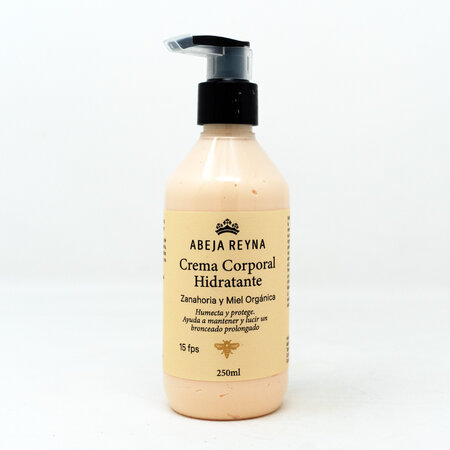 Crema Corporal Zanahoria + Jalea Real Abeja Reyna 250ml