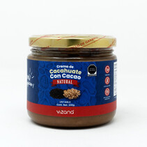 Crema de Cacahuate con Cacao  Vizana 330 g