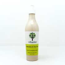 Crema humectante corporal Calendula y Arbol de te Vihanta 400ml