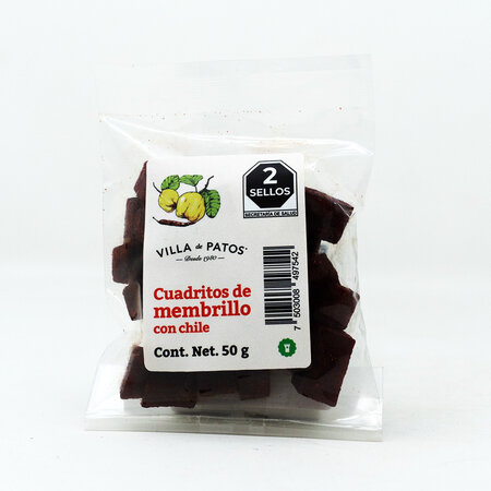 Cuadritos de Membrillo con Chile VP 50 gr.