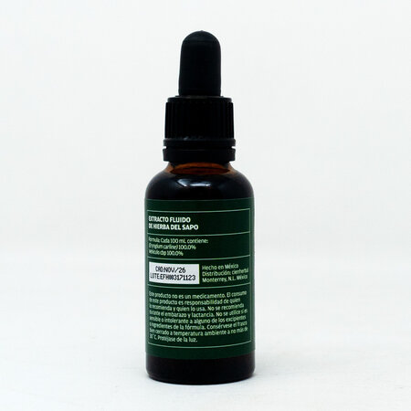Extracto Herbal Hierba del Sapo CienHerbal 30 ml.