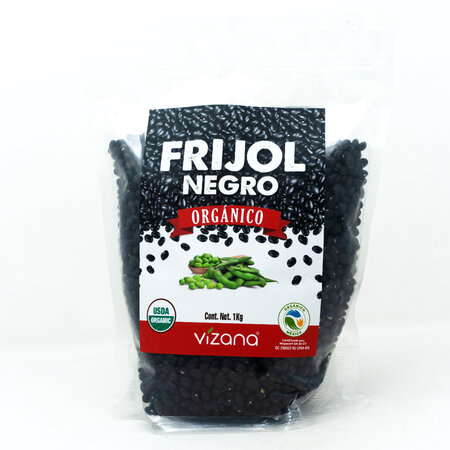 Frijol Negro Organico Vizana 1kg