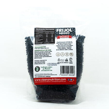 Frijol Negro Organico Vizana 1kg
