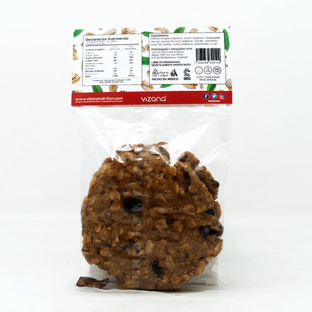 Galleta de Avena con Arándano Organica Vizana 96g