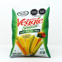 Garden Veggie Straws Sal de Mar SP 28 gr.