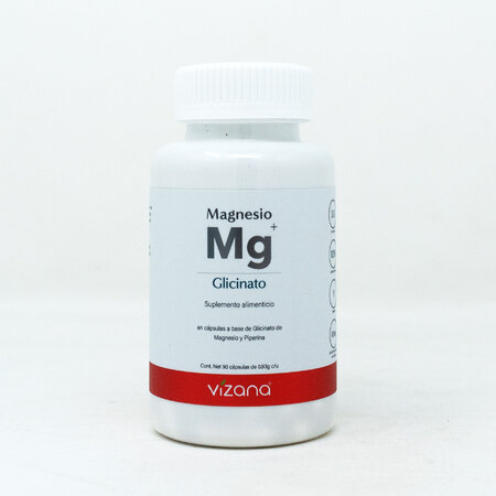 Glicinato de Magnesio adicionado con Piperina Vizana 90/830MG
