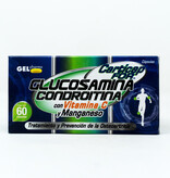 Glucosamina Carticap Vitamina C y Manganeso 60 Cap
