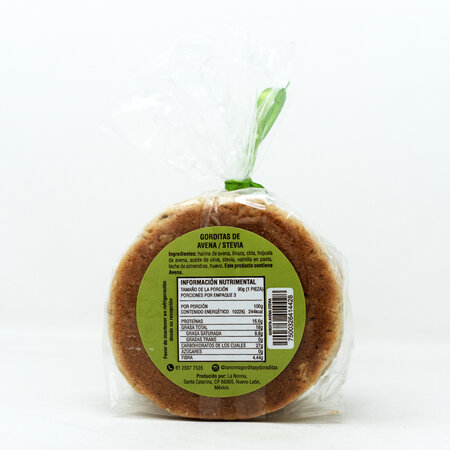 Gorditas de Avena La Nonna 270 gr