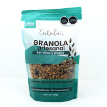 Granola Artesanal Semillas Y Pasas Catalu 340g