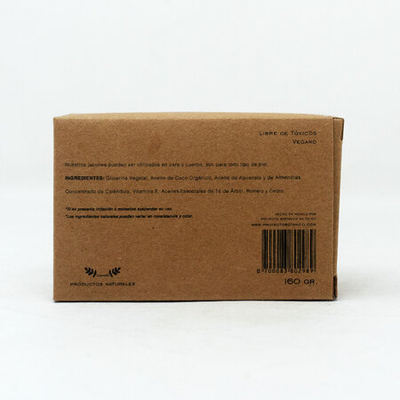 Jabon de Romero + Cedro Proyecto Botánico 160gr