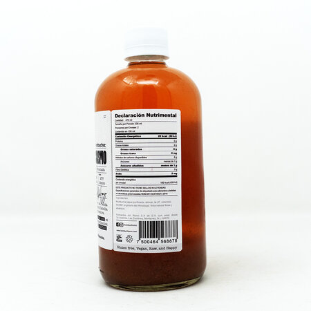 Kombucha de fresa albahaca Kombuchismo 470ml