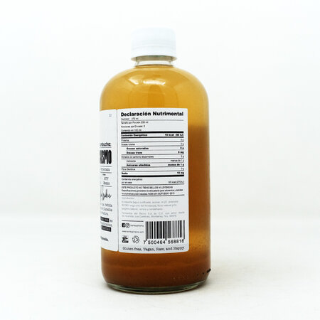 Kombucha de Piña,Jengibre,Canela y Cardamo Kombuchismo 470ml