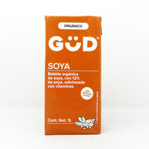 Leche de Soya Sin Azúcar GüD 1 L.