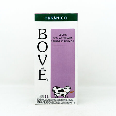 Leche Orgánica Deslactosada Bové 1 L.