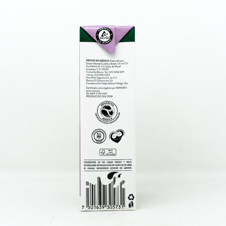 Leche Orgánica Deslactosada Bové 1 L.