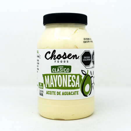Mayonesa de Aguacate Chosen Foods 946ml