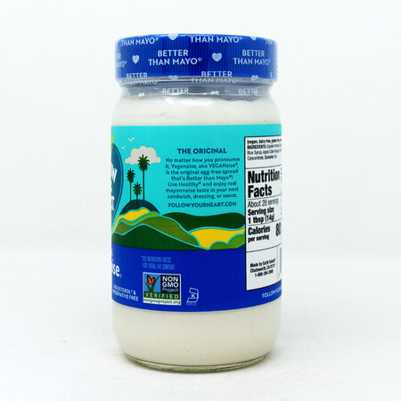 Mayonesa Vegana Original FYH 473 ml.