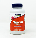 Niacina en Capsulas Now 100/500mg