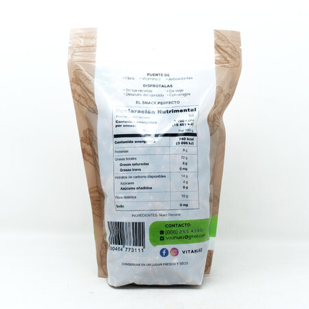 Nuez Organica Natural Vitanuez 500gr