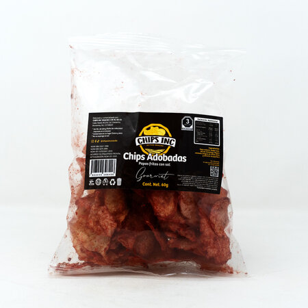 Papas Adobadas con Aceite de Coco Im Chips 60 gr.