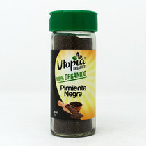 Pimienta Negra Orgánica Utopia 55g