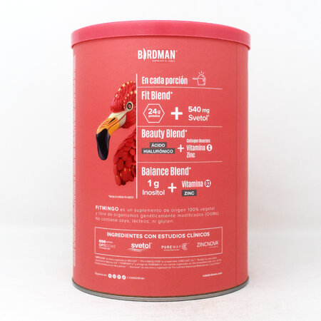 Proteina Vegetal Fitmingo Vainilla Birdman 510g