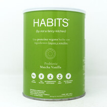 Proteina Vegetal Matcha Vainilla Habits  488 g