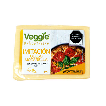 Queso Vegano Tipo Panela Veggie Chesse 250 gr.