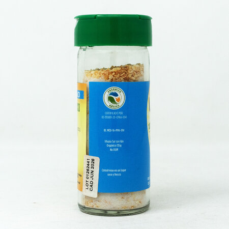 Sal con Ajo Organico Utopia 135g