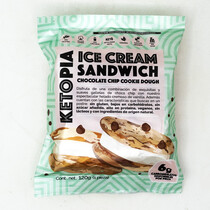 Sandwich de Nieve Keto Chocochip Cookie Dough Ketopia 120gr