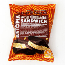 Sandwich de Nieve Keto Chocolate Peanut Butter Ketopia 135gr