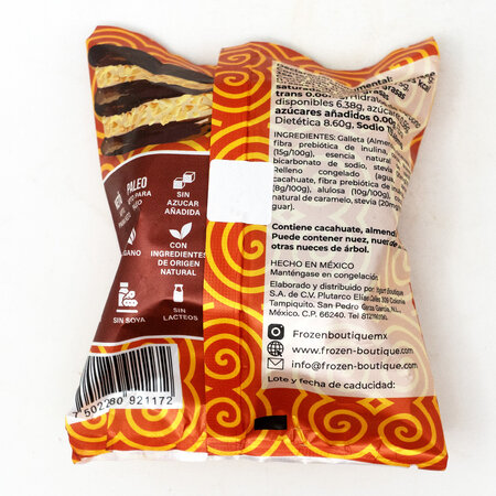 Sandwich de Nieve Keto Chocolate Peanut Butter Ketopia 135gr