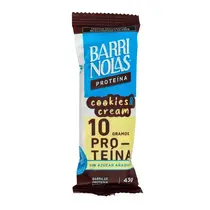 Barra Proteina Cookies and Cream Barrinolas 43gr