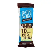 Barra Proteina Cookies and Cream Barrinolas 43gr