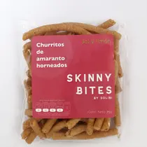 Churritos De Amaranto Horneados Sal y Limon  Skinny Bites 75g