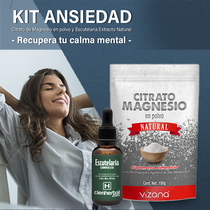 KIT ANSIEDAD (Magnesio + Escutelaria compuesta)