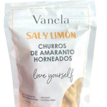 Churritos de Amaranto Sal y Limón Vanela 50gr.