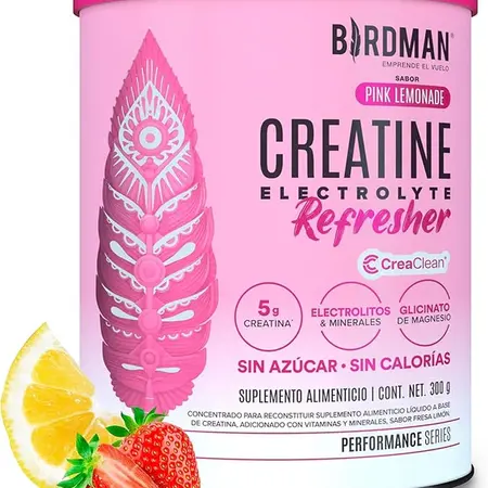Creatina Refresher Pink Lemonade Birdman 300g