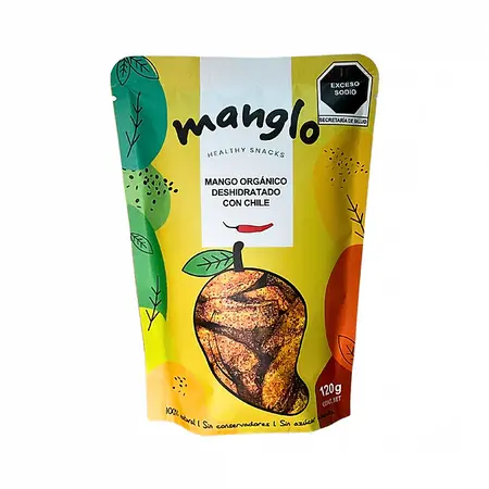 Mango Enchilado Organico Deshidratado Manglo 50g
