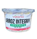 Arroz Integral Cocido con Verduras Vizana 400 gr.
