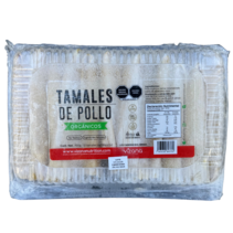 Tamales de Pollo Orgánicos Vizana 12 pz.