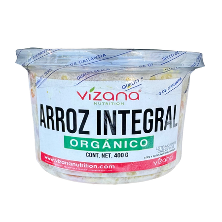 Arroz Integral Cocido con Verduras Vizana 400 gr.