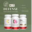 KIT DEFENSE (Vit. D3, C y zinc c/curcuma)