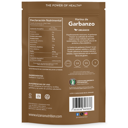 Harina de Garbanzo Vizana 500 g